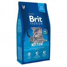 Brit Premium Cat Kitten С курицей в лососевом соусе для котят
