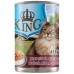 Консервы King Cat Beef для взрослых кошек с говядиной 415г 