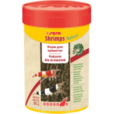 Sera Shrimps Natural корм для креветок 100 мл 