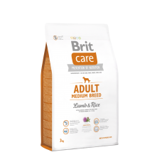 Brit Care Adult Medium Breed Lamb & Rice - для взрослых собак средних пород, ягненок с рисом