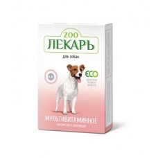 Zooлекарь витамины для собак Здоровье кожи и шерсти 90таб.