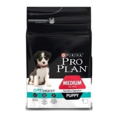 Pro Plan Puppy Optidigest для щенков средних пород с чувствительным пищеварением с ягненком