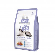 Brit Care Cat Lilly Sensitive гипоаллергенный с ягненком и лососем с чувствительным пищеварением