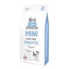 Brit Care MINI GF Sensitive - беззерн. корм для собак мини-пород с чувствит. пищеварением