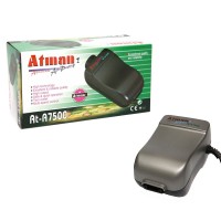 Atman AT-A7500 компрессор для аквариума до 350 литров, 180х2 л/ч, регулируемый 