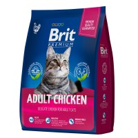 Brit Premium Cat Adult (Курица) для кошек