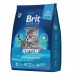 Brit Premium Cat Kitten Chicken & Salmon с лососем и курицей для котят