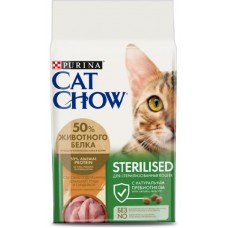 Cat Chow Sterilised Сухой корм для стерилизованных кошек и кастрированных котов