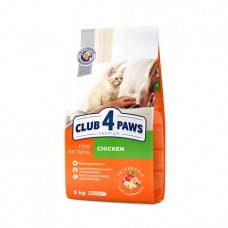 Club 4 Paws для котят с курицей