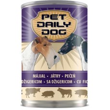 Консервы Pet Daily Dog Liver для собак с печенью 415г 