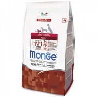 Monge Dog Speciality Adult Mini (Ягненок, рис, картофель)