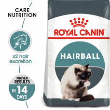 Royal Canin Hairball Care для кошек в целях профилактики образования комочков 