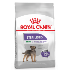 Royal Canin Mini Sterilised - корм для взрослых (старше 10 месяцев) стерилизованных собак мелких размеров 