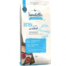 Sanabelle Kitten для котят от 1 месяца с курицей и печенью