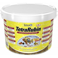 Tetra Rubin Flakes для усиления цвета улучшает яркость окраса рыб
