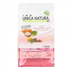 Unica Natura Mini (Лосось, рис и горох) для миниатюрных и маленьких пород собак всех возрастов